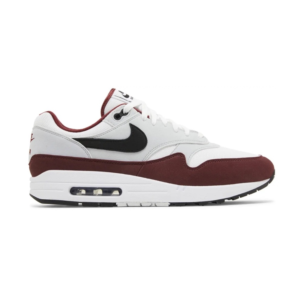 Nike Kids White and Maroon Sneakers
